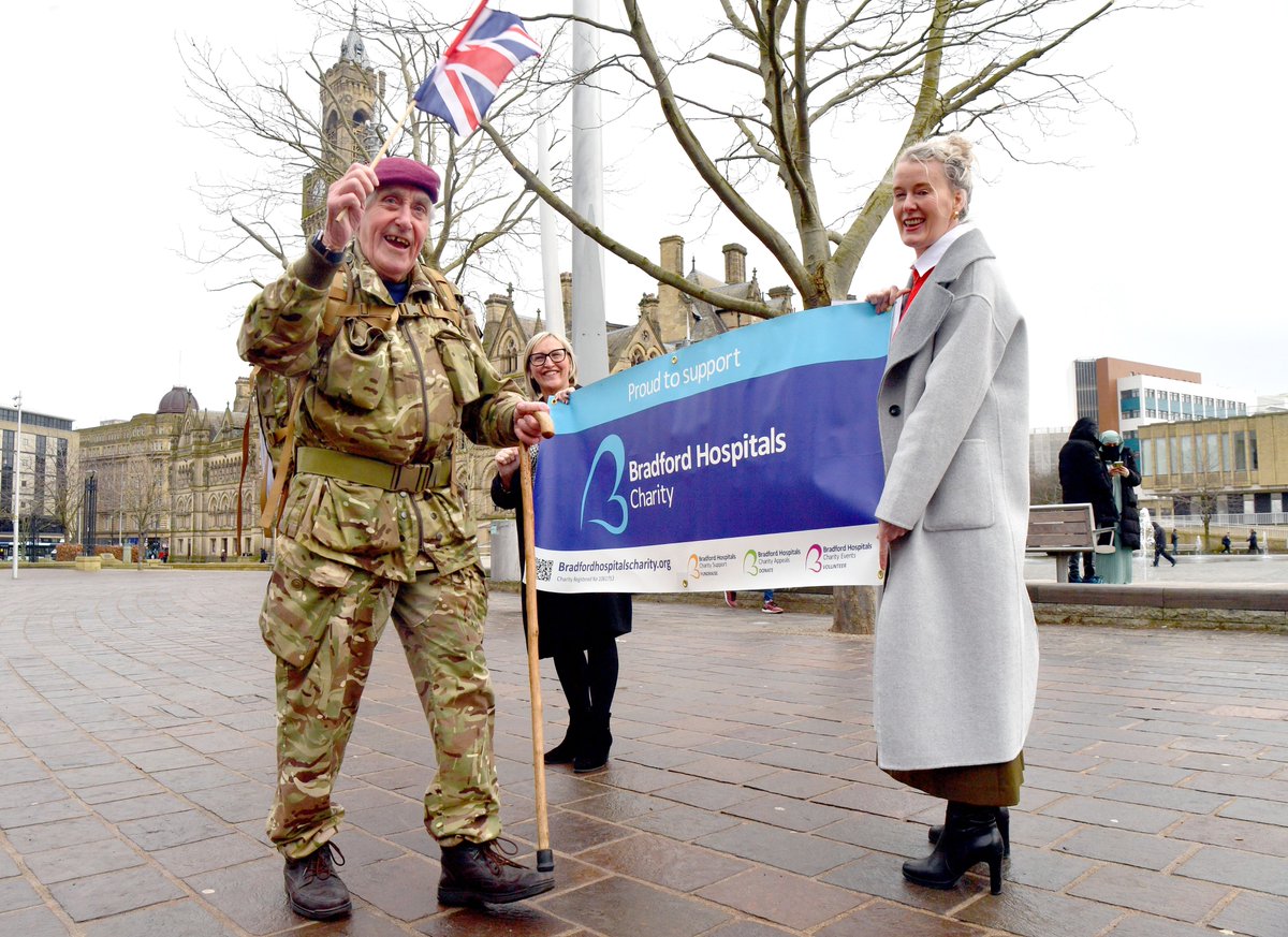 What an amazing achievement from our fabulous supporter Jeffrey Long MBE. Jeffrey completed 101 laps of Bradford's Centenary Square raising funds for @NeonatalBTHFT appeal. At 92 years old, Jeffrey is an inspiration. There is still time to donate: bit.ly/497Z18h