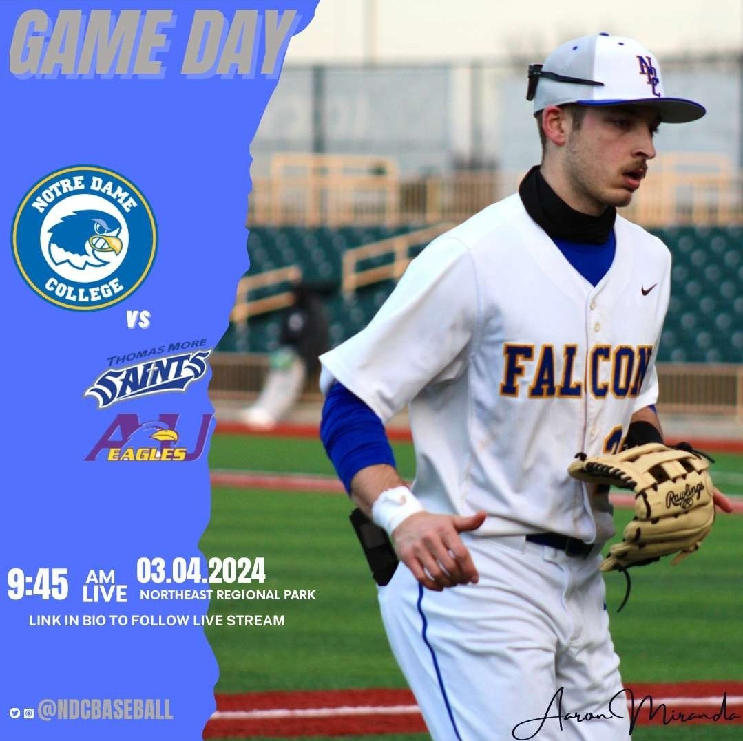 Another day, another double header ‼️ NDC takes on Thomas More University and Ashland University #FlyAbove #BirdsOfPrey 

Live footage will be on Russ Matt Invitational website 

📍Northeast Regional Park - Polk County, FL