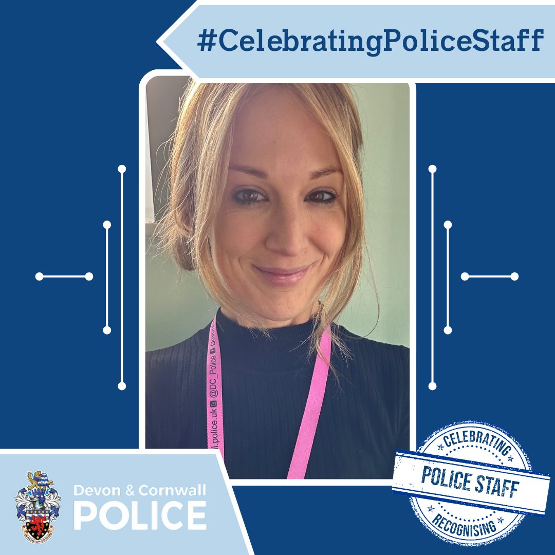 #CelebratingPoliceStaff - Meet Sam Knight whose work contributes to solving crime and bringing offenders to justice.

Sam has worked as a Media Officer for Devon &amp; Cornwall Police for seven years, communicating directly with the media to help protect the public and keep them