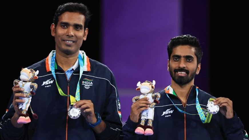 Hearty congratulations to the Indian Men's and Women's Table Tennis Teams for securing their spots at the Paris 2024 Olympics. Kudos to Namma Champions, @sharathkamal1 and @sathiyantt from Tamil Nadu for making it to India's table tennis team for the Olympics. Wishing them all…