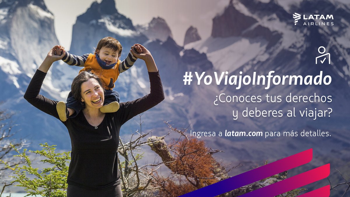 Tu experiencia es lo más importante para nosotros, por ello te invitamos a revisar tus derechos y deberes como pasajero. Revisa más en: lnk.to/IXcb8c #YoViajoInformado ✈️