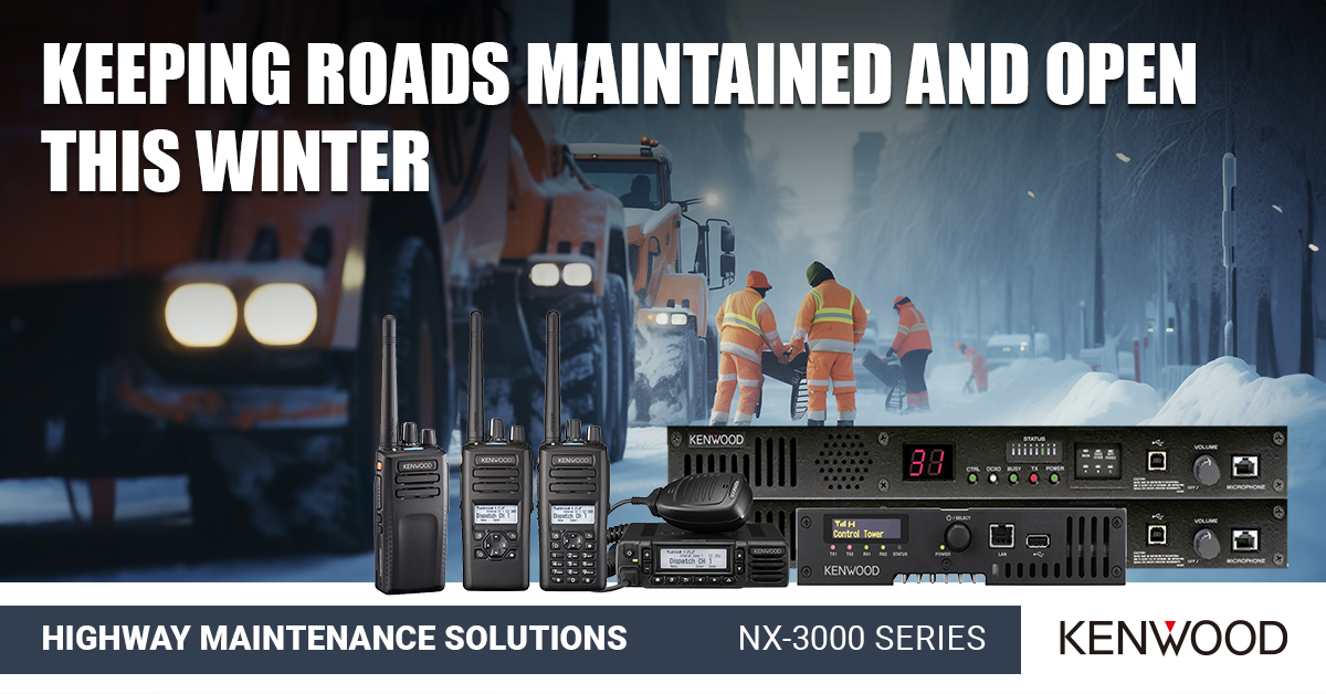 Keeping roads safe and open in harsh winter conditions is made easier when teams can communicate with each other instantly and reliably to maximise efficiency and keep updated on changing situations. More on our solutions for Highway Maintenance here bit.ly/HiWayMS