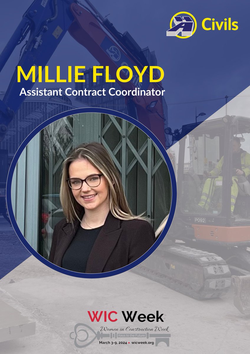 This week marks the start of #WomenInConstructionWeek, therefore we will be recognising their hard work within the construction industry. We are proud to have Millie on our team and appreciate her contribution to our company. #HAMeansMore #WICW2024