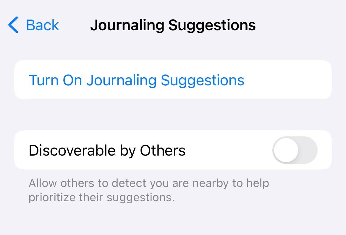 𝗪𝗔𝗥𝗡𝗜𝗡𝗚: There’s a new iPhone setting that can allow your geolocation and full name to be shared. In order to turn this setting off: 

𝗦𝘁𝗲𝗽𝟭: Settings
𝗦𝘁𝗲𝗽 𝟮: Privacy &amp; Security
𝗦𝘁𝗲𝗽 𝟯: Journaling Suggestions
𝗦𝘁𝗲𝗽 𝟰: Switch to "Off" the section that