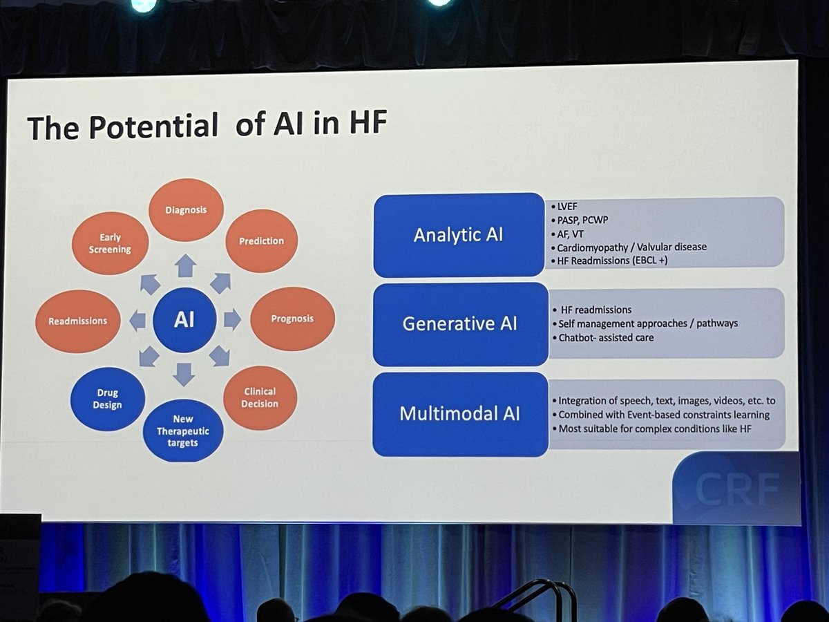 🌟 @JagSinghMD enlightens #THT2024 with insights on sensors, AI, and the evolution of cardiovascular care. Emphasizing the need for high-quality, interconnected databases, he highlights how AI diagnostics transcend human capabilities in both concept and precision timing through…