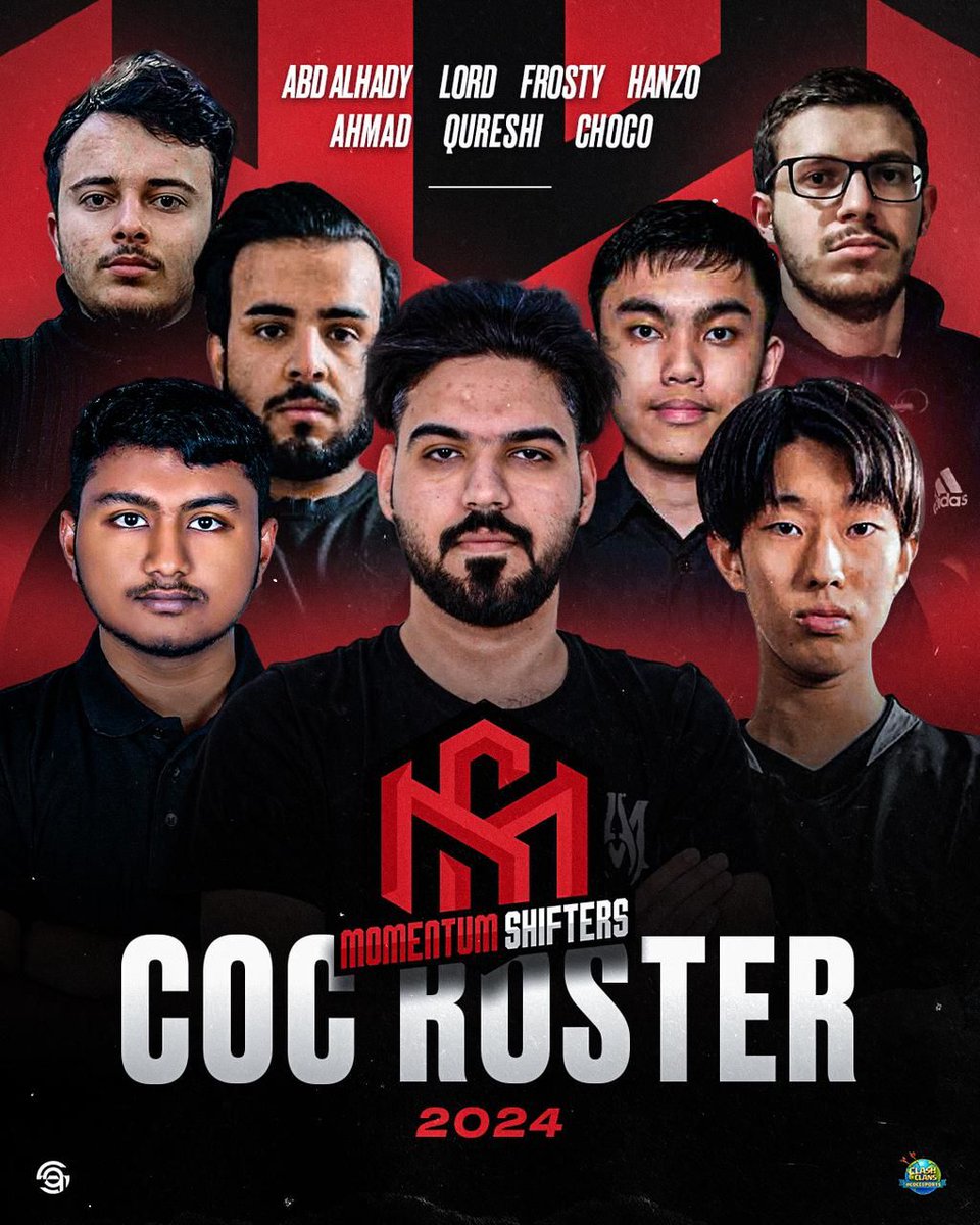 Momentum Shifters (@mo_shifters) on Twitter photo It is 2024,we present to you our roster
<a href="/Akram_coc/">Mos Akram</a>(M)
<a href="/Hanzo_COC1/">Hanzo</a>(c)
@itpahmad
<a href="/FrostyyyyXBL/">Frosty</a>
<a href="/ETQureshi/">ใQรนRรจShlใเฟเผ</a>
<a href="/itp_lord/">LORD</a>
<a href="/Choco__Ninja/">Choco</a>
<a href="/abdalhadycoc/">ABD_ALHADY</a>
 and to celebrate this moment  since we are in 2024,we present to you giveaway ร24 gold pass๐
Follow team acc like and retweet to win๐ฅโ It is 2024,we present to you our roster
<a href="/Akram_coc/">Mos Akram</a>(M)
<a href="/Hanzo_COC1/">Hanzo</a>(c)
@itpahmad
<a href="/FrostyyyyXBL/">Frosty</a>
<a href="/ETQureshi/">ใQรนRรจShlใเฟเผ</a>
<a href="/itp_lord/">LORD</a>
<a href="/Choco__Ninja/">Choco</a>
<a href="/abdalhadycoc/">ABD_ALHADY</a>
 and to celebrate this moment  since we are in 2024,we present to you giveaway ร24 gold pass๐
Follow team acc like and retweet to win๐ฅโ