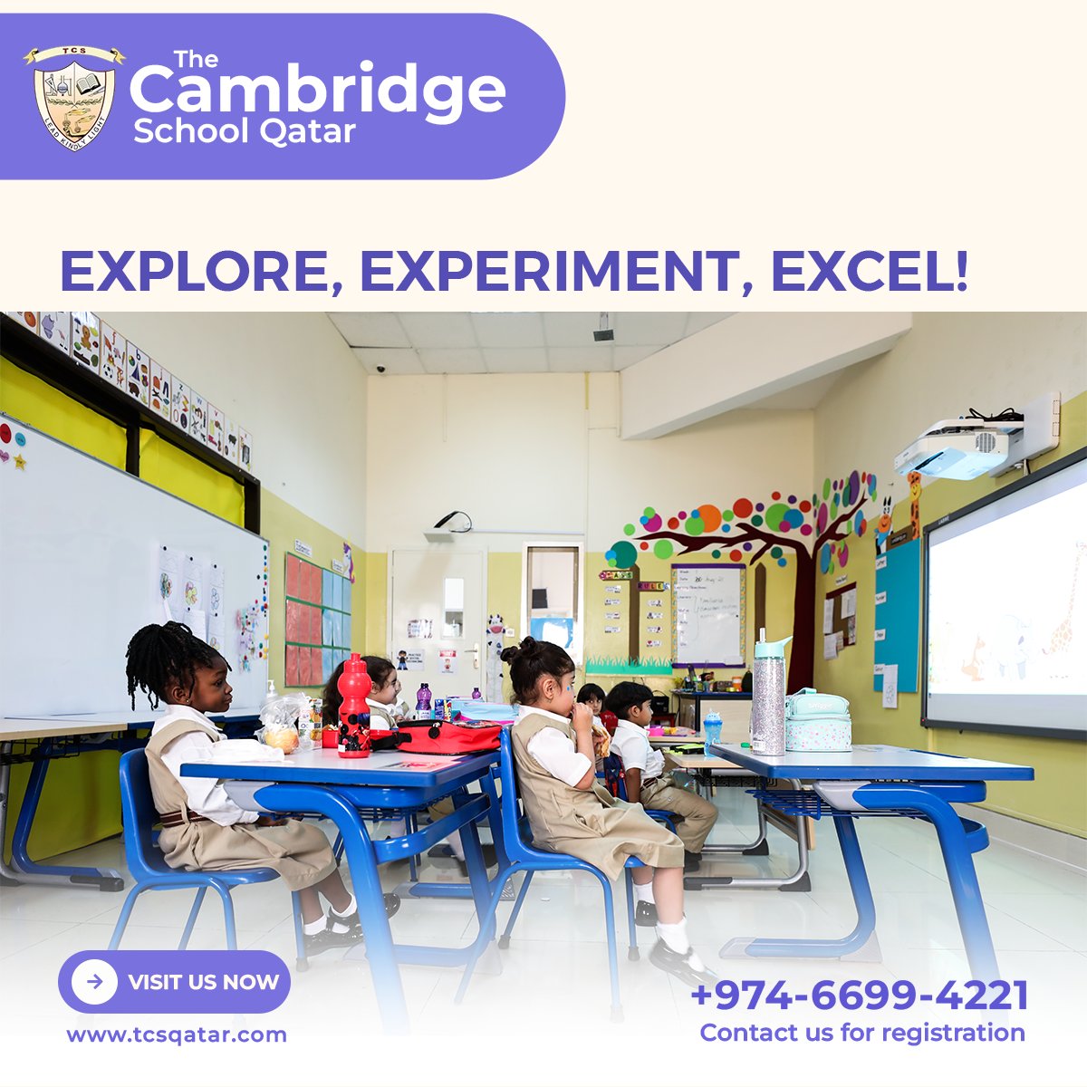 With experienced ICT teachers, or students explore, create, and innovate in an environment designed to nurture.

#ConfidenceAndCreativity #CambridgeChampions #QatarSchoolPride #TheCambridgeSchoolQatar #QatarEducation #ConfidenceAndCreativity