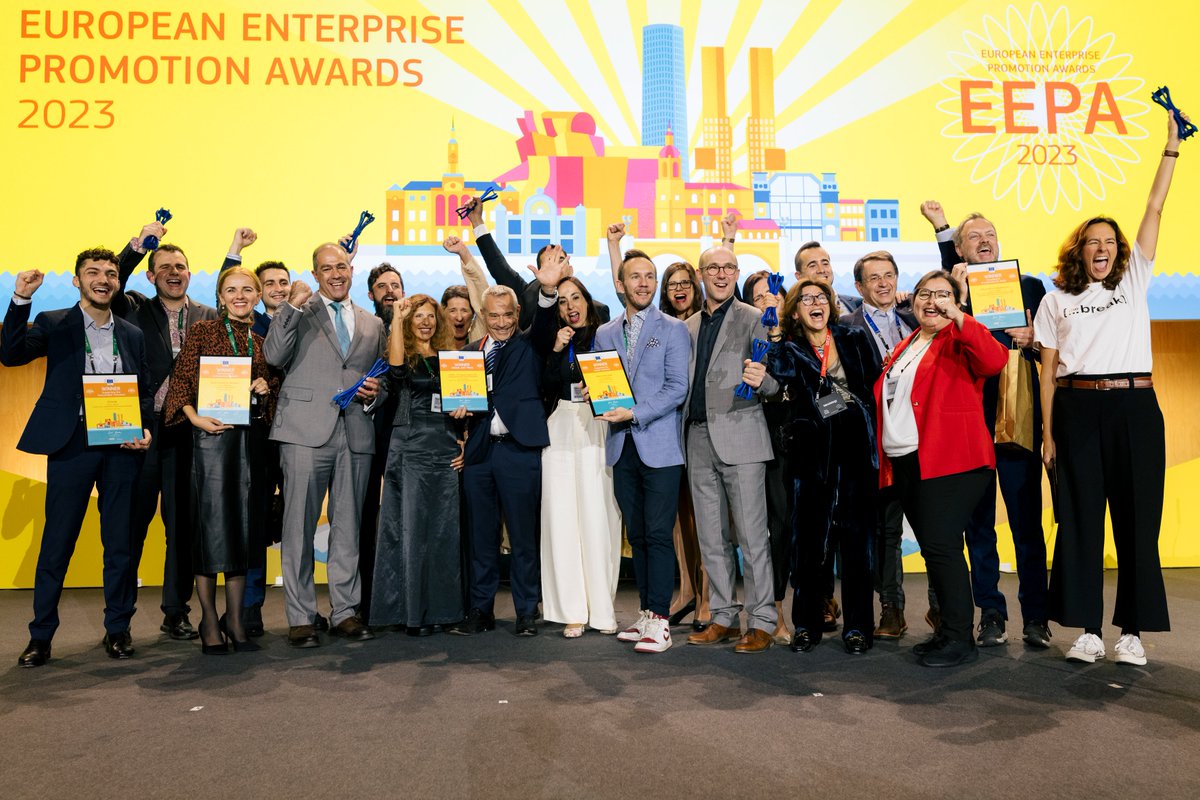 #EEPA2024 has officially launched! 🤩 The European Enterprise Promotion Awards (EEPA) are searching for Europe’s most successful promoters of #enterprise and #entrepreneurship. Find out how to apply 👉 single-market-economy.ec.europa.eu/smes/supportin… #SMEAssembly2024 #SMEWeek2024