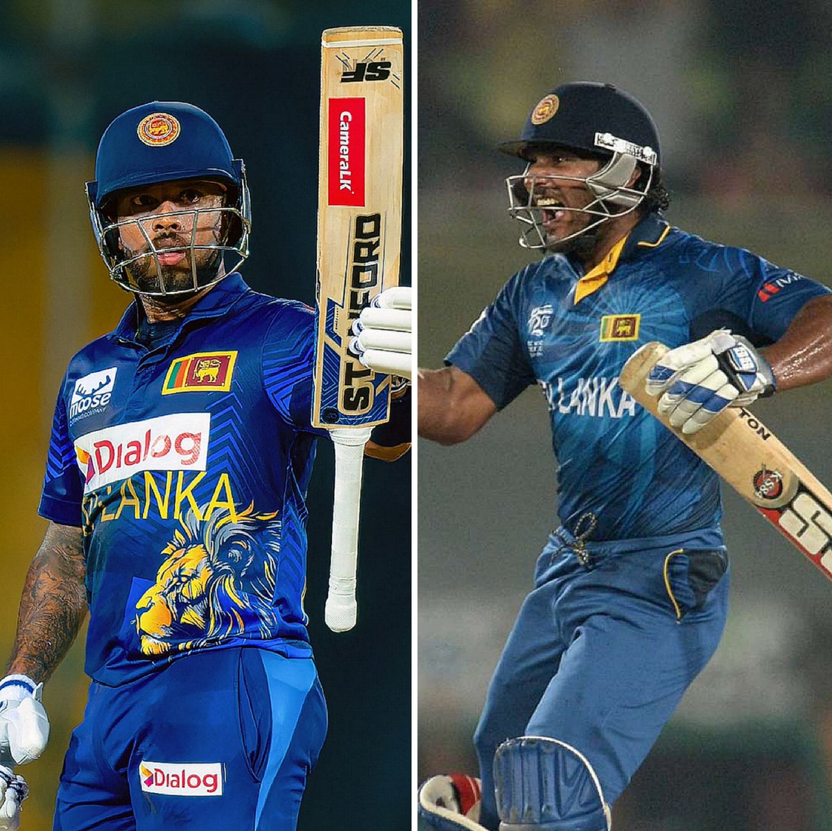 ThurunuJ's tweet image. Most half centuries by Sri Lankan wicket-keeper batter in T20Is. #SLvAFG 

8 - Kusal Mendis ***
8 - Kumar Sangakkara