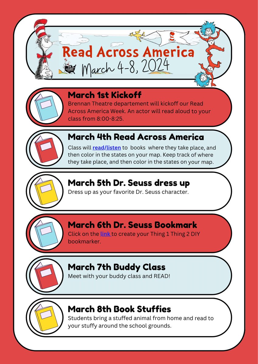 mrstrevinoLL's tweet photo. @NISDLieck is ready to celebrate Read Across America! @nisdelemelar https://t.co/eZeKnBfJg9