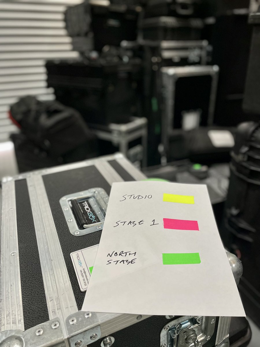 TrickboxTV's tweet photo. Busy week prepping for several OBs 🎥🌟 https://t.co/TXJkUJK5PN