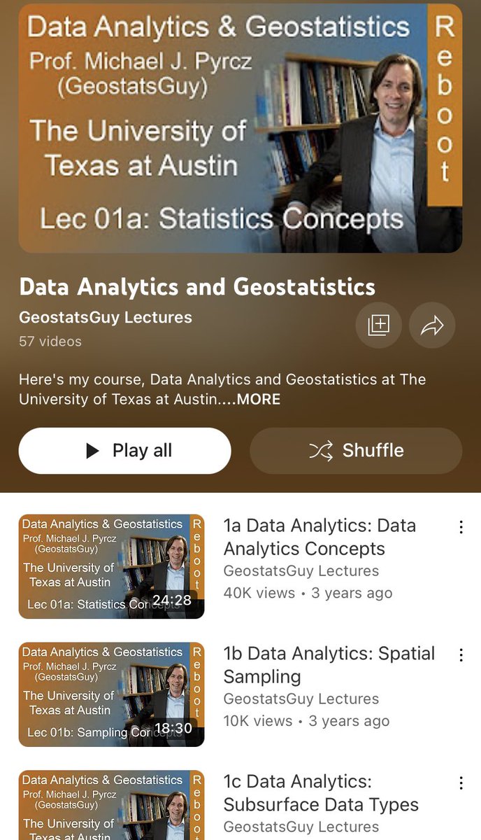 Michael Pyrcz🌻 tweet media