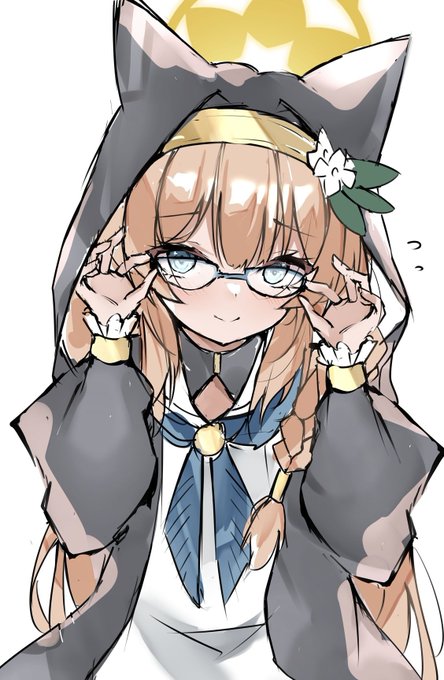 メガネも似合うねマリーちゃん😊 