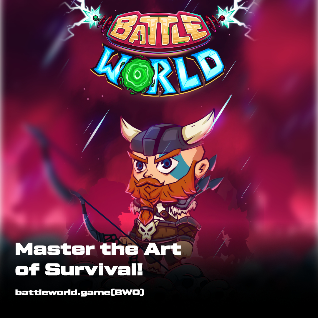 🎖️ Master the Art of Survival! 🎖️ #BattleWorld challenges your survival skills, making every victory a hard-earned achievement. Will you rise to the top? Invest in the future, get your $BWO tokens here: htx.com/en-us/trade/bw… #MasterSurvival #AchieveVictory