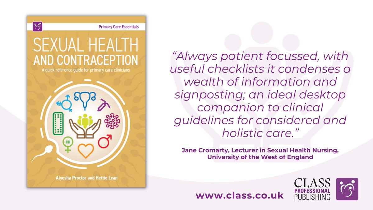 NOW AVAILABLE TO PRE-ORDER!📙 'Sexual Health and Contraception' is 'an ideal desktop companion to #clinical guidelines for considered and holistic care.' Secure your copy here: bit.ly/SexualHealthan… #paramedic #nurse #GP #primarycare