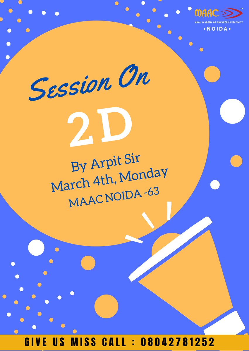 Dive into the magic of knowledge with Mr. Arpit Bajpai's enlightening Session On Basic Illustration.

Follow us Or Call
08042781252
you can also visit bit.ly/3tKP4OQ

#illustration #3Danimation #session #maaccourses #maacnoida #noida #ghaziabad #delhi