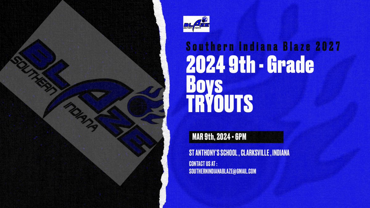 2027 Boys Tryouts this Saturday 6pm.