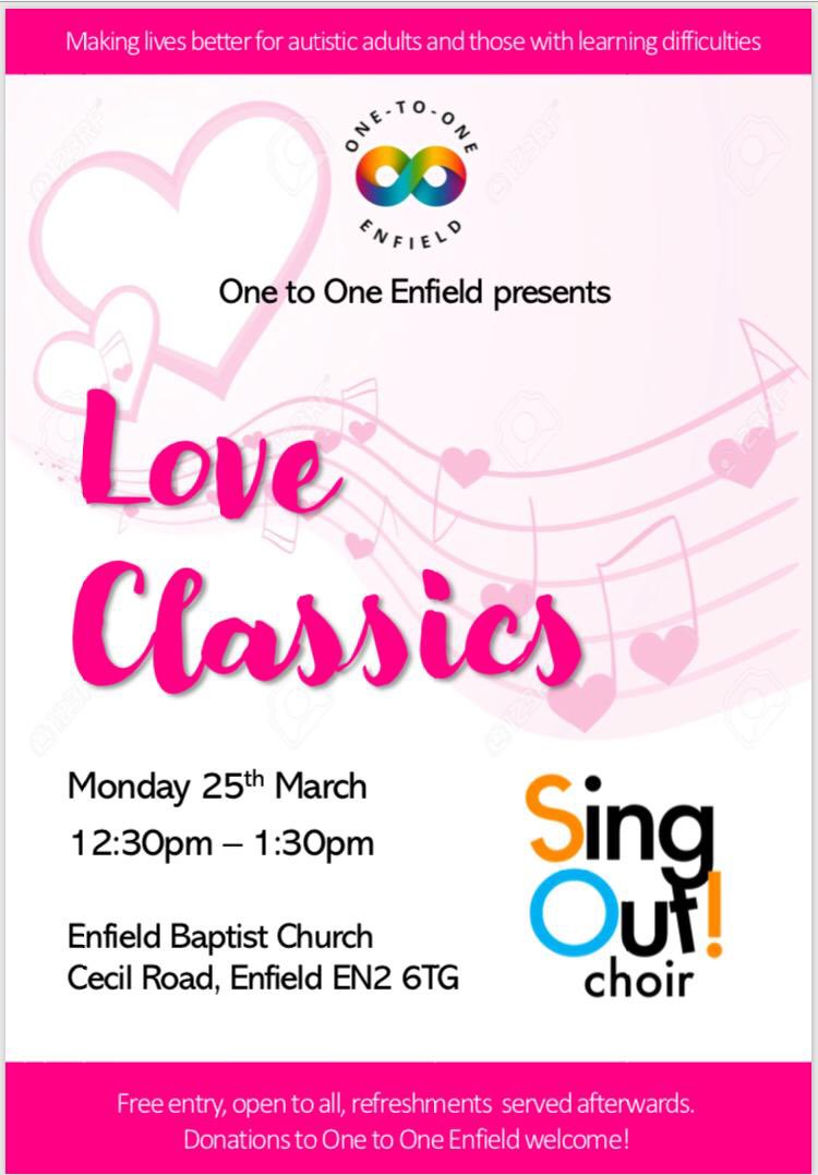 One-to-One (Enfield) tweet media