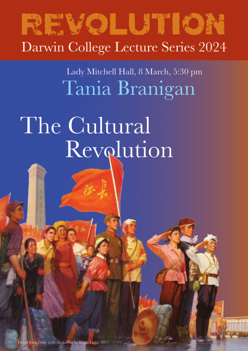 DarwinCollegeLecture (@darwinlectures) on Twitter photo A triumphant lecture series closes this week. <a href="/taniabranigan/">tania branigan</a> of <a href="/guardian/">The Guardian</a> 'How the Cultural Revolution still shapes China'
talks.cam.ac.uk/talk/index/205…
Join us for the 'Revolution' finale.
All welcome. We look forward to seeing you at Lady Mitchell Hall, Sidgwick Ave, Fri 8 Mar, 5.30 A triumphant lecture series closes this week. <a href="/taniabranigan/">tania branigan</a> of <a href="/guardian/">The Guardian</a> 'How the Cultural Revolution still shapes China'
talks.cam.ac.uk/talk/index/205…
Join us for the 'Revolution' finale.
All welcome. We look forward to seeing you at Lady Mitchell Hall, Sidgwick Ave, Fri 8 Mar, 5.30