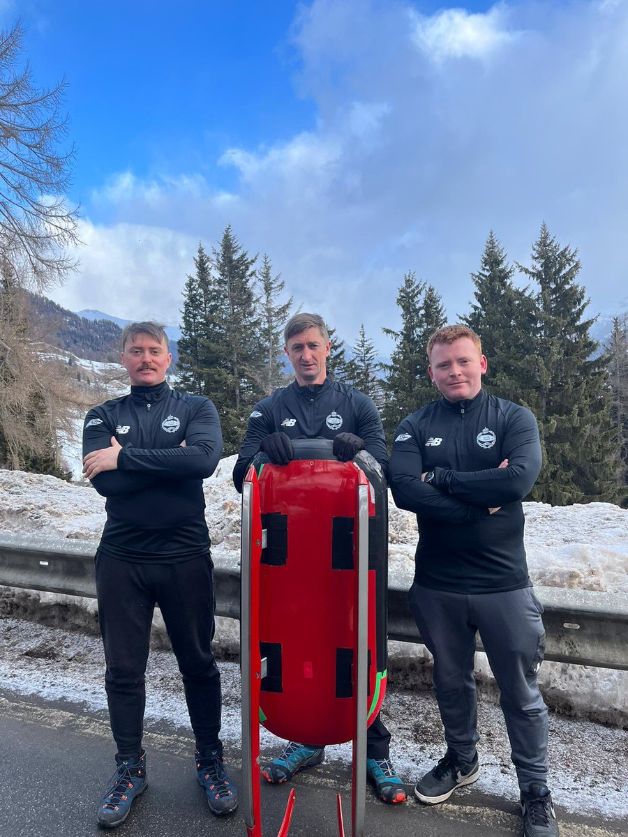 RTR officers and soldiers deployed to St Moritz to compete in the Army Championships for Bobsleigh, Skeleton and Luge. Special congratulations to LCpls Howe and Northcott for winning Champion Novice Bobsleigh. #fearnaught #bobsleigh #luge #skeleton
