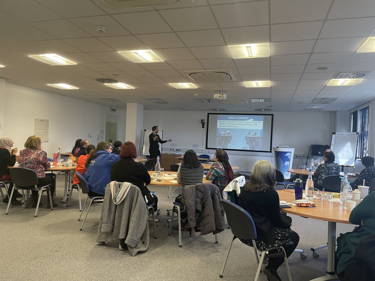 ⁦<a href="/LDC_tweets/">🌱Leicester Diabetes</a>⁩ today we are developing our most critical group of staff.. admin and support workers. The engine in the car. Brilliant topics. Great contributions and super learnings. #development #leadershipforall