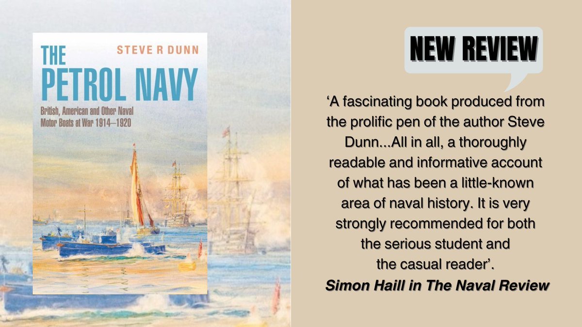 🔉 New review 🔉 Take a look at this review for The Petrol Navy from The Naval Review 👏🏻 Order your copy here: buff.ly/3K1JWtv @SeaforthPub @SteveRDunn