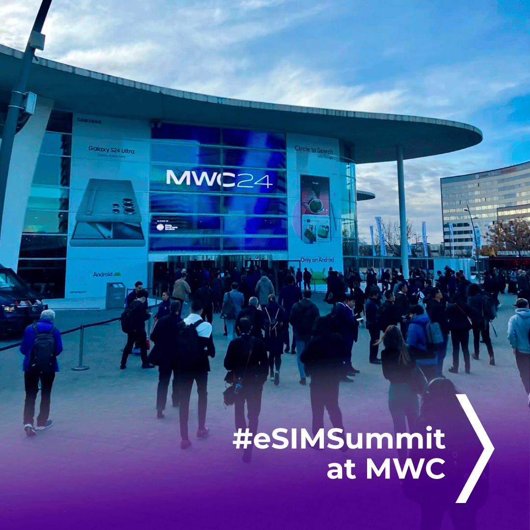 IDEMIA_IST's tweet photo. A great turnout for the 2024 #eSIMSummit at #MWC in Barcelona 👏

Thanks to all who attended to hear our #connectivity experts share an enriching discussion on eSIM in the consumer and IoT areas along with some great examples of challenges and best practices to take forward. https://t.co/4Fq7Uj2r5i