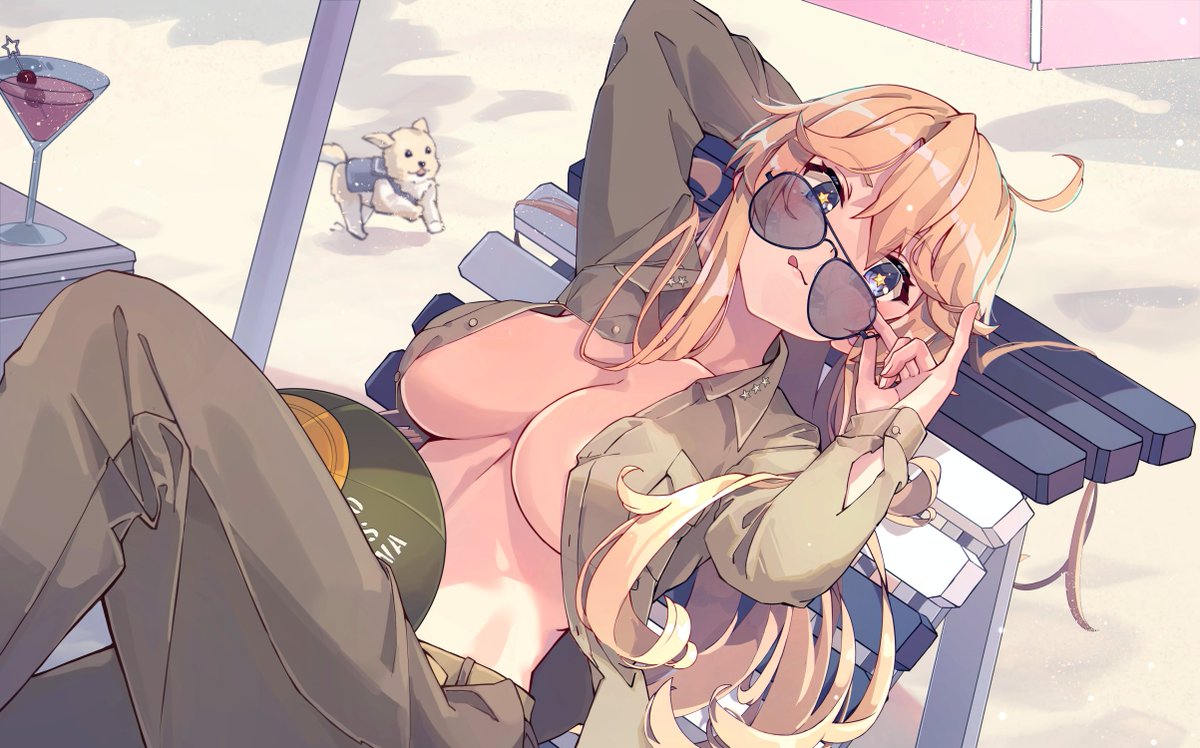 #見た人も無言でなにかアメリカあげる 