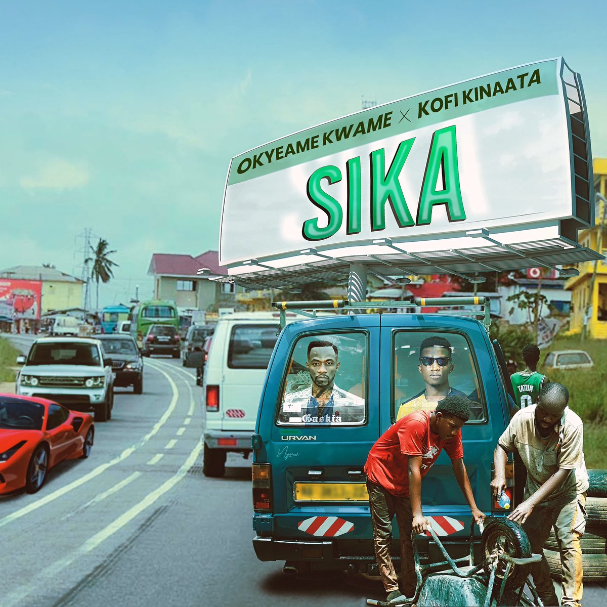 Banger Alert! 📣🚨🔊 #NewMusic: Okyeame Kwame Ft. Kofi Kinaata - #Sika 🔥🔥🔥 Out Now!! Available on all Streaming Platforms. #TeamMooove yve.fanlink.to/OKsika @Okyeamekwame