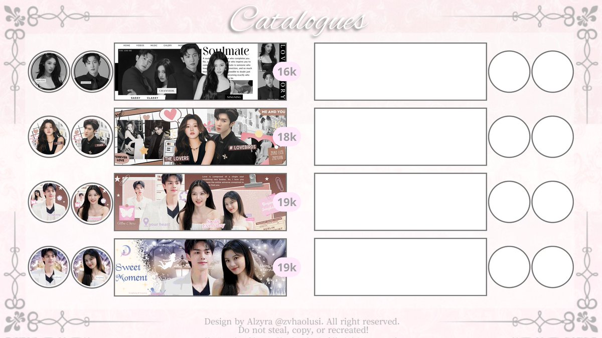 any interaction would be appreciated 🧚🏻‍♀️ Hello, @zvhaolusi open layout by request untuk semua katalog. Pengerjaannya juga cepat, sebelum order bisa cek TnC terlebih dahulu ya!! 🤍💌 #zonauang 1