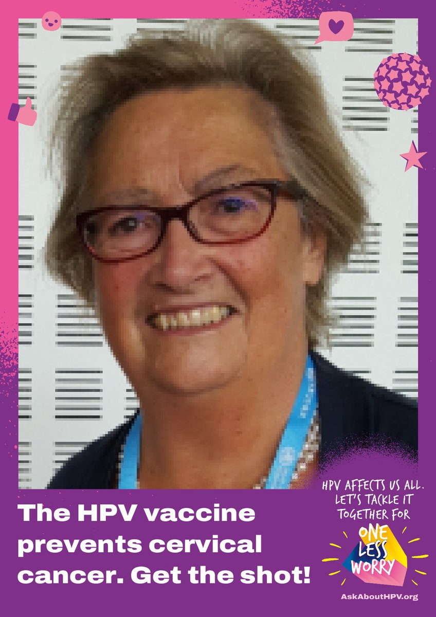 A powerful message 📣 from the IPVS Past President, Margaret Stanley. #Cervicalcancer is the most common HPV-related cancer and around 90% of cervical cancer diagnoses are caused by HPV. Vaccinate for HPV for a healthier future for all! 👨‍👩‍👧‍👦 #onelessworry #HPVAwarenessDay