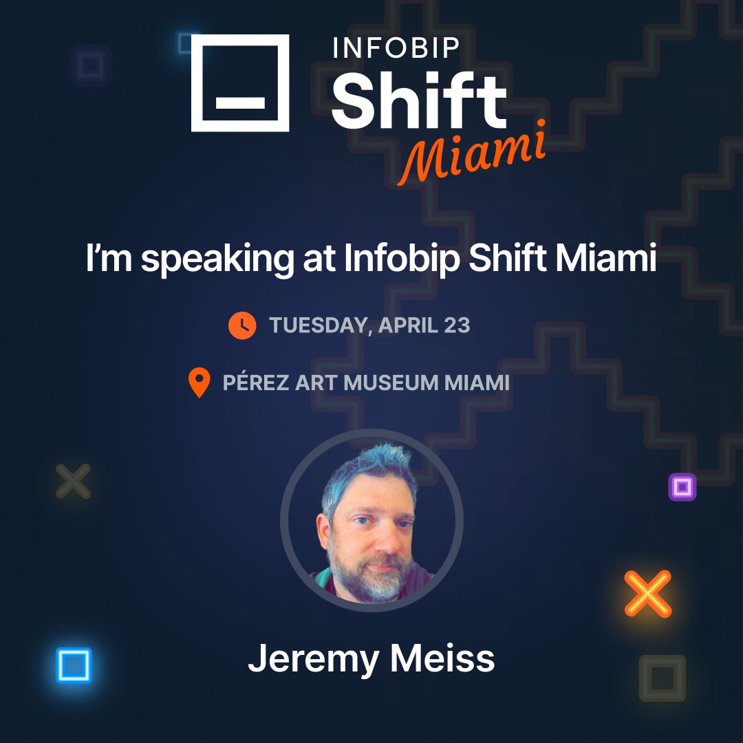Coming up April 23 in Miami, I'll be speaking at #Infobip #ShiftMiami on '#DeveloperExperience is crucial to DevOps Success'. Grab a ticket at 25% off with discount code 'Jerdog' at ti.to/infobip-shift/…

#DevEx #DevOps