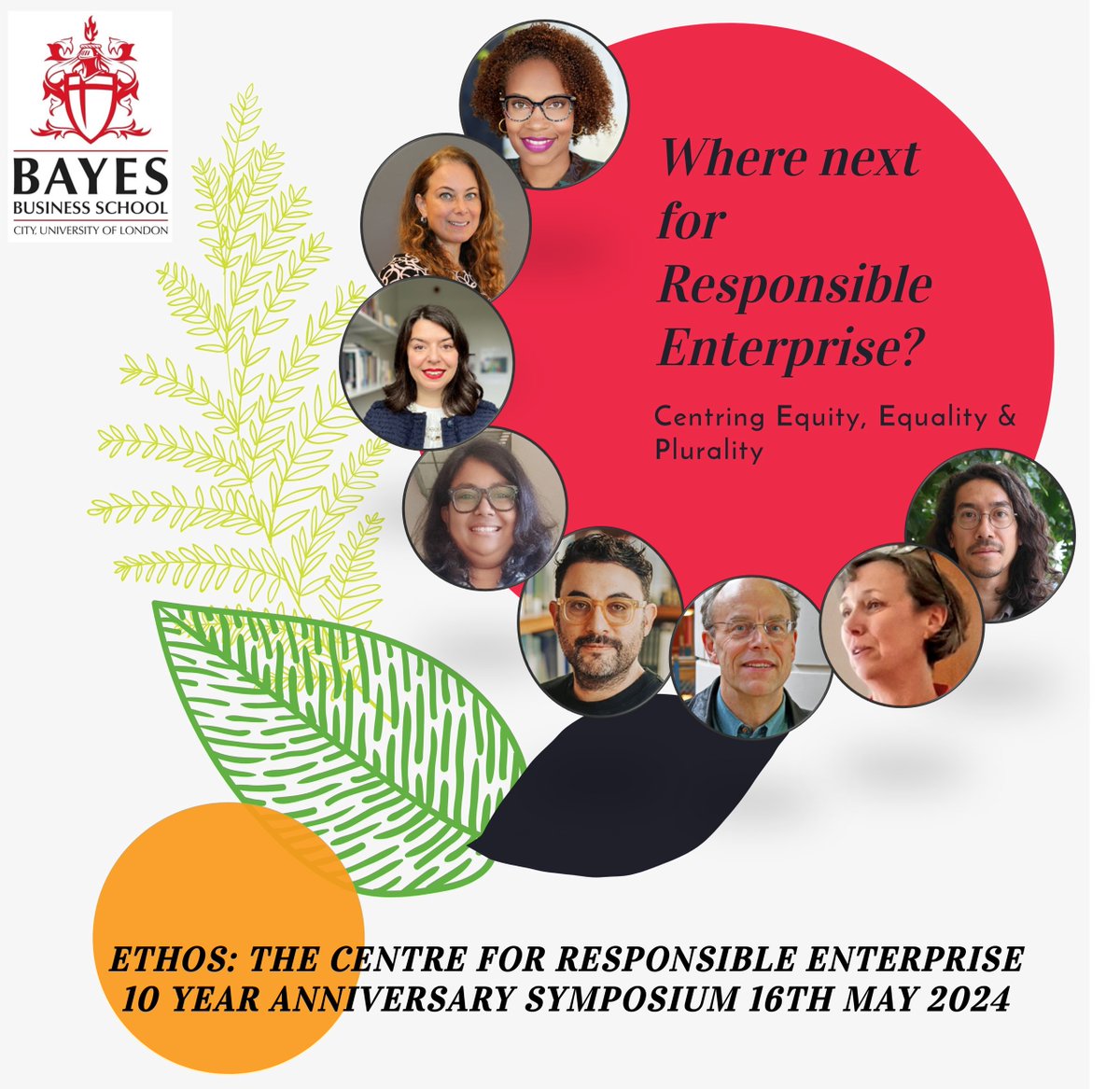 Join us for our free 10 year anniversary symposium! Centring #equity, #equality & #plurality in responsible enterprise research & practice. 🗓️16th May 2024 @BayesBusiness, London, UK. ✏️Register here: tinyurl.com/4a8hu8ck Keynotes from @Nolywe_ & @banupan. 1/4