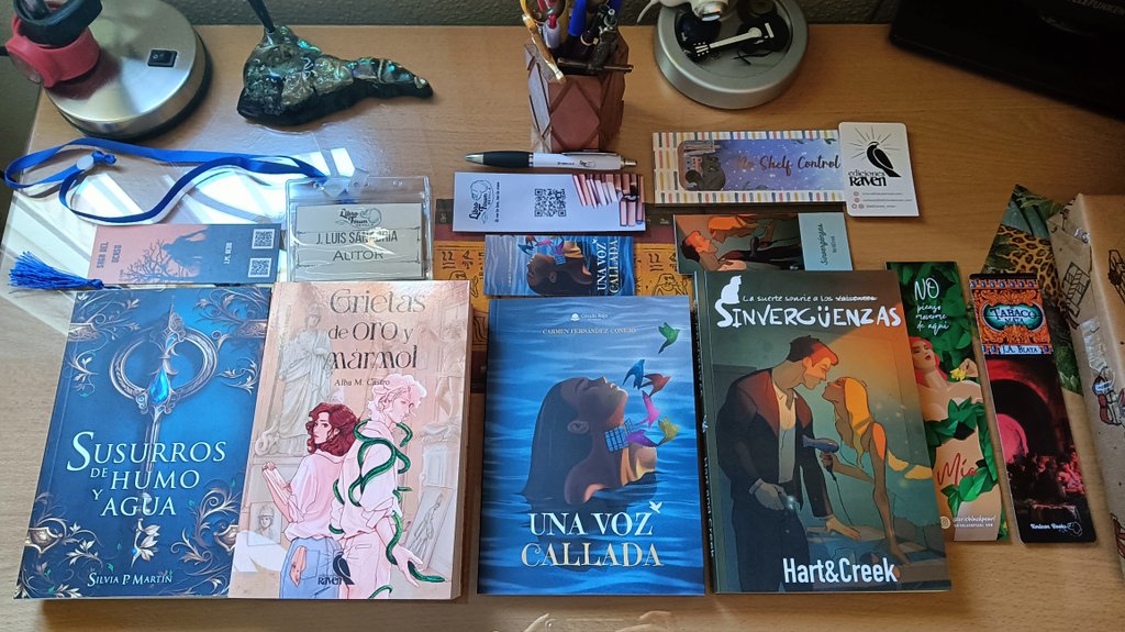 SpJoseluis's tweet image. Muchos me estáis preguntando si pequé en el #libroforumsevilla2024 y efectivamente lo hice 😂

Os muestro las joyitas que me traje de este #evento y que estoy deseando #leer 😍

#booktwt #BookTwitter #libros #LibrosRecomendados #book #sevilla #libroforum @KmleonBooks @CCZonaEste