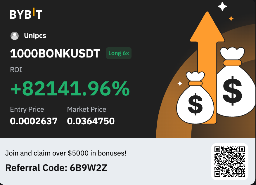 theunipcs's tweet image. new bonk pnl ATH today: $13.7 million

and i think the $BONK run is only just starting. things could get very exciting very quickly from here!

i started with $16k in October &apos;23, hit an initial ATH of $12.7m in December &apos;23 where i publicly shared my thesis for the first time...