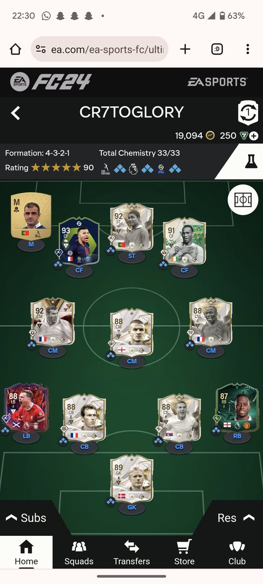 FrazzleDaddy's tweet photo. @FIFA22_INFO For those who don't believe (which is fair) sold Pele and done eusebio and mbappe https://t.co/97zPXrQ8fl
