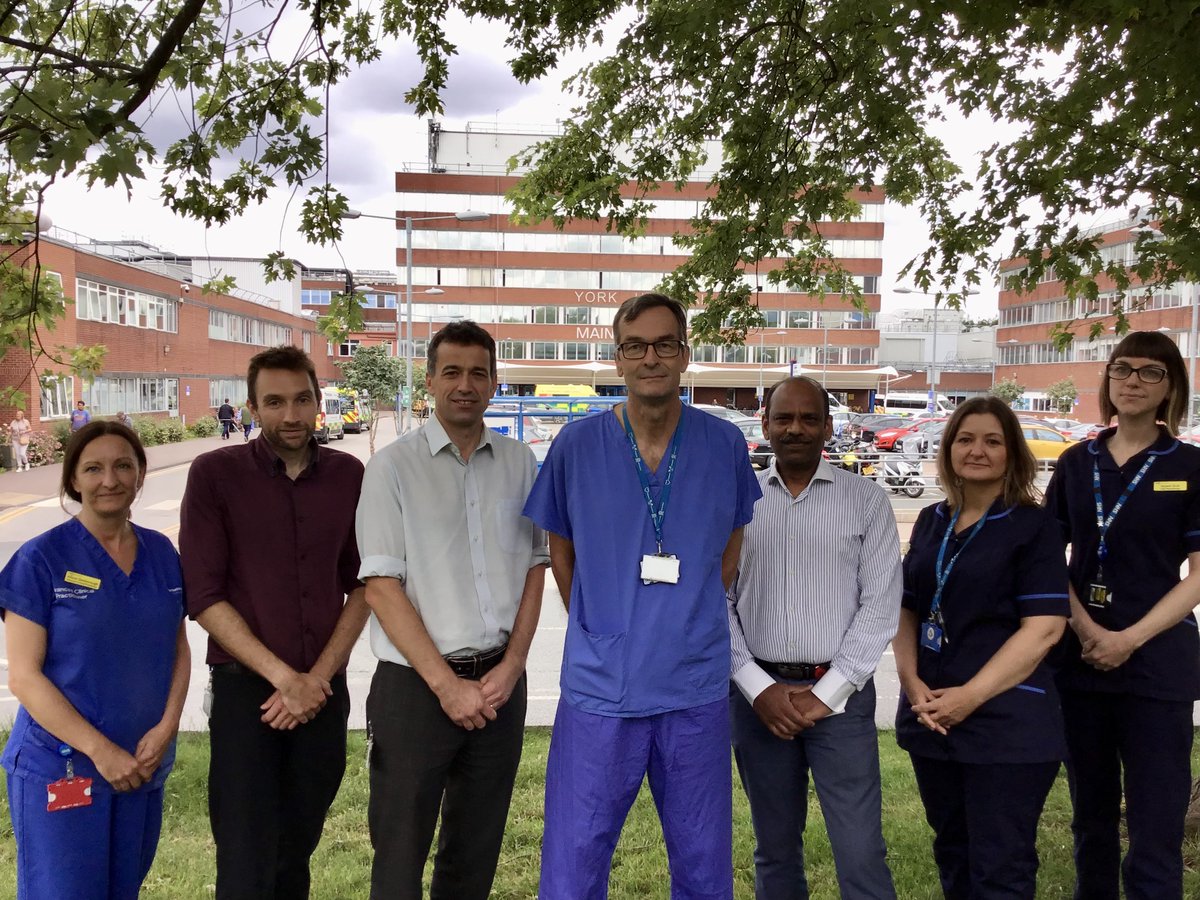 More than 70 UK #liverservices have registered with Improving Quality in Liver Services, an accreditation scheme for UK hospitals that care for people with #liverconditions. One of the latest teams to pass the accreditation is at #YorkHospital, pictured here.

#liverdisease
