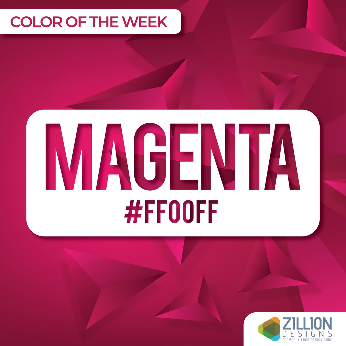 ZillionDesigns's tweet image. Dive into the world of color with our #ColorOfTheWeek - Magenta! 

#ColorInspiration #Magenta #Colors #Colorpsychology #Color #ZillionDesigns
