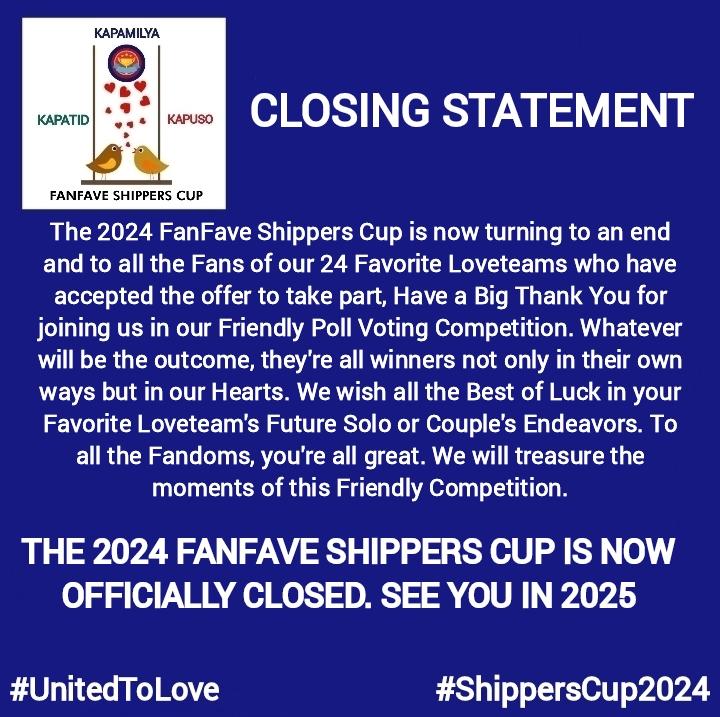 FanFave SHIPPERS CUP tweet media
