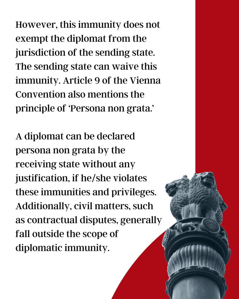 CoveringMea's tweet photo. #Diplomats #Exemption #Law #Nation #HostNation #Article9 https://t.co/A36jny9Lom