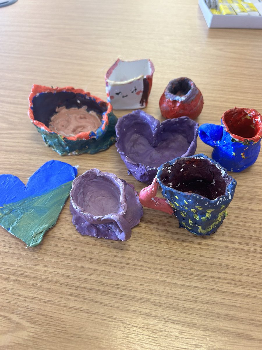 Some of p4a’s marvellous clay creations 🎨<a href="/CorpusChristi_K/">Corpus Christi PS</a>