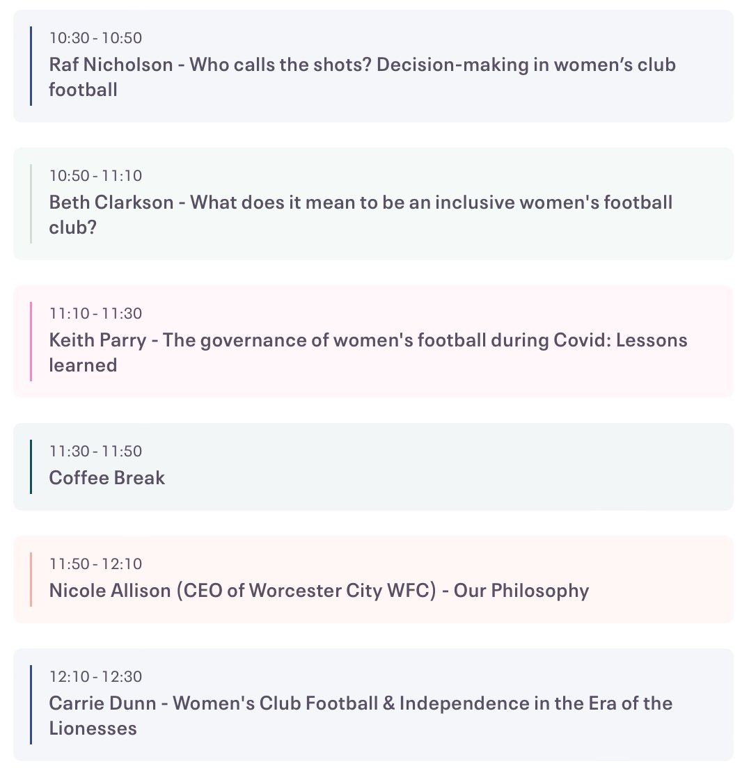 WOMEN'S CLUB FOOTBALL EVENT ⚽
3 April, 10am to 3pm, Fulham FC ⚽

Are you involved in women's club football?
Do you want equity for your women's team &amp; are trying to figure out how to get it?
This FREE event is for you!

More info &amp; registration here: eventbrite.co.uk/e/equity-in-wo…