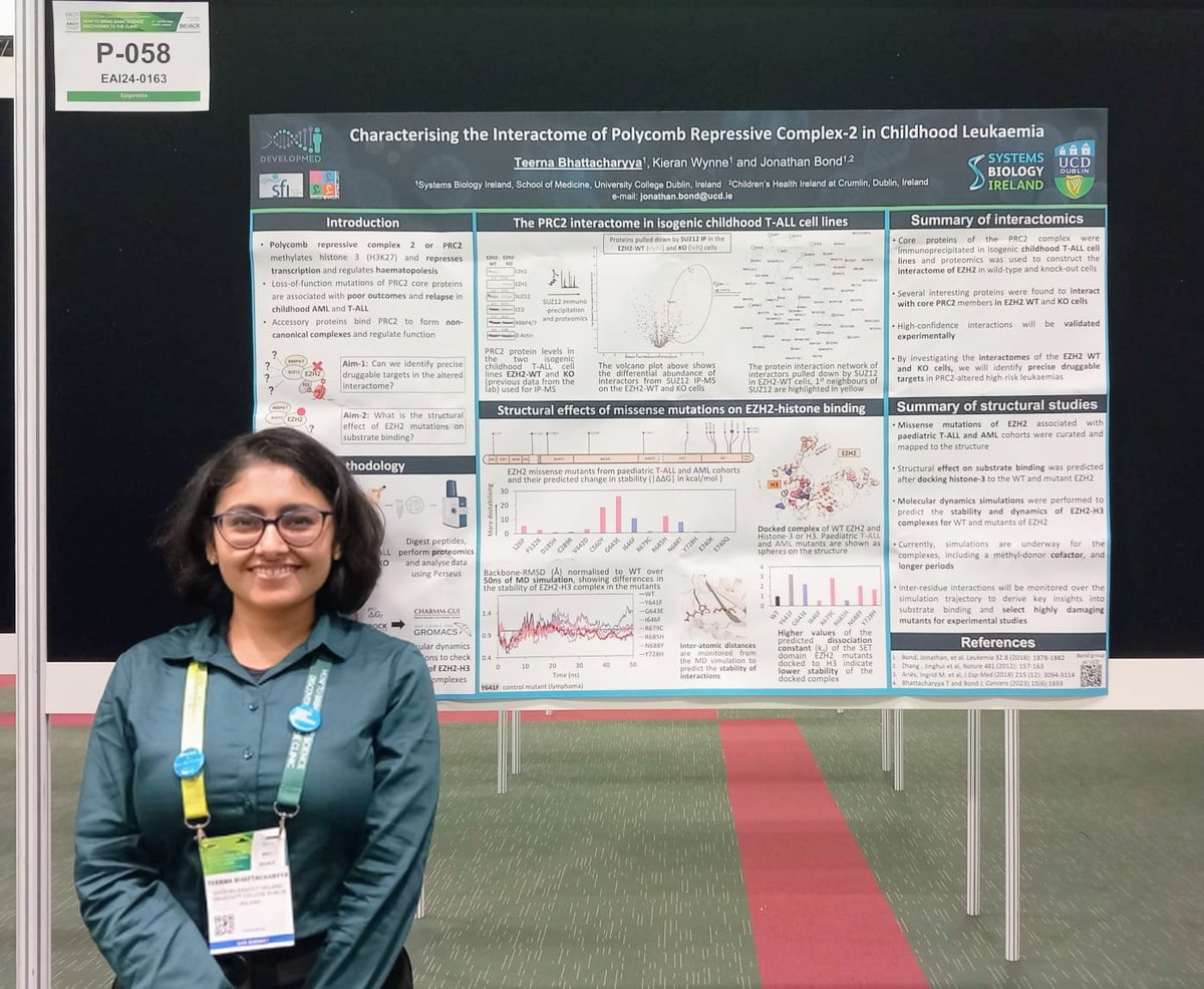 DevelopMed MSCA COFUND Programme (@developmed_msca) on Twitter photo Fantastic to see our fellows presenting their research at the <a href="/News_IACR/">News IACR</a> <a href="/EACRnews/">EACR</a> <a href="/AACR/">AACR</a> conference last week!
Pictured:
Dr Rashmi Sharma
Dr Arantxa de Marañón
Dr Teerna Bhattacharyya
Projects co-funded by <a href="/PrecisionOncIre/">Precision Oncology Ireland</a> @NCRCIre <a href="/CHIatCrumlin/">CHI at Crumlin</a> <a href="/BreakthroCancer/">Breakthrough Cancer Research</a> @scienceirel Fantastic to see our fellows presenting their research at the <a href="/News_IACR/">News IACR</a> <a href="/EACRnews/">EACR</a> <a href="/AACR/">AACR</a> conference last week!
Pictured:
Dr Rashmi Sharma
Dr Arantxa de Marañón
Dr Teerna Bhattacharyya
Projects co-funded by <a href="/PrecisionOncIre/">Precision Oncology Ireland</a> @NCRCIre <a href="/CHIatCrumlin/">CHI at Crumlin</a> <a href="/BreakthroCancer/">Breakthrough Cancer Research</a> @scienceirel