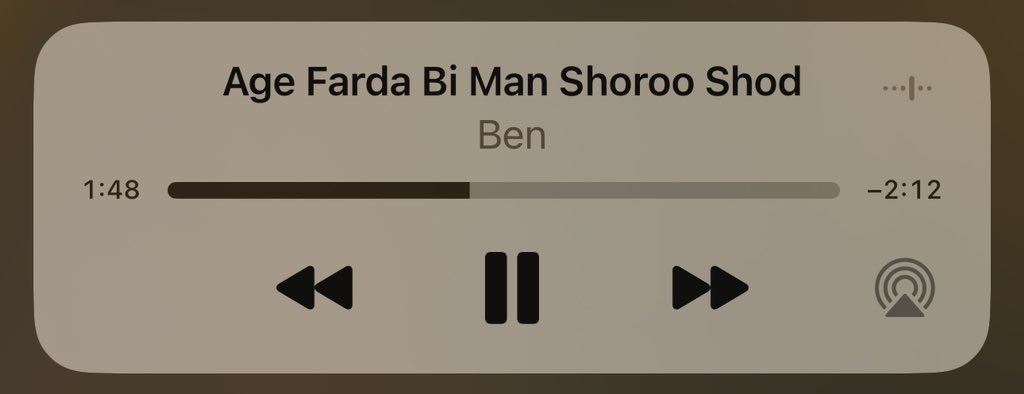 اگه فردا بی من شروع شد ، این ترک وصیت منه :