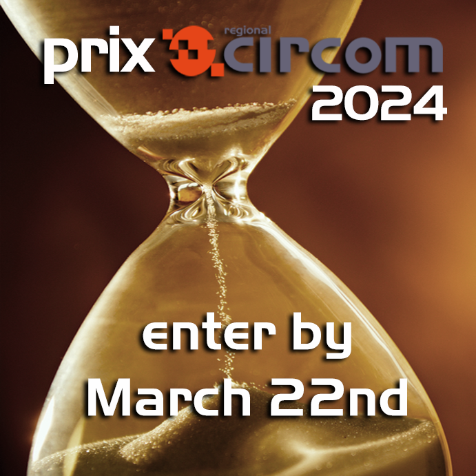 The clock is ticking towards the deadline of 22 March. Enter #PrixCIRCOM 2024 on time circom-regional.eu/prix-circom-20… - don't miss your chance to win!