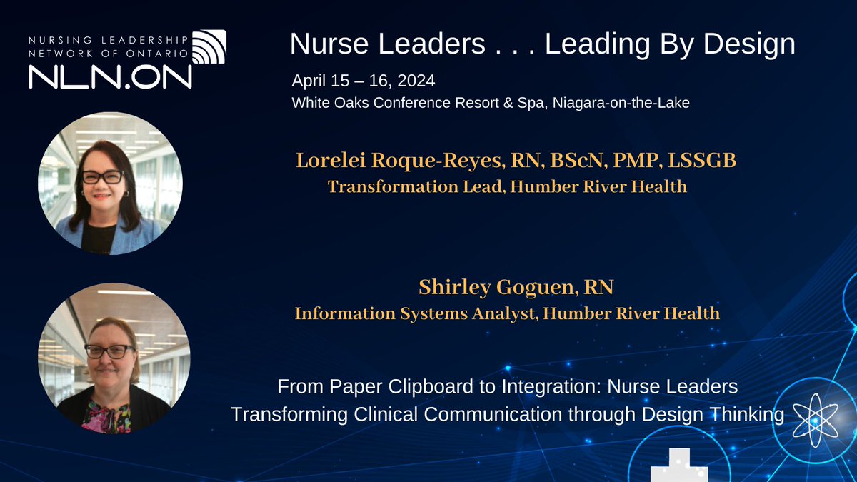 This initiative showcases how nurse leaders bridged the gap to overcome interdisciplinary clinical communication challenges using technology through visionary leadership and innovative design thinking. nln.on.ca/nursing-leader… #nurseleaders