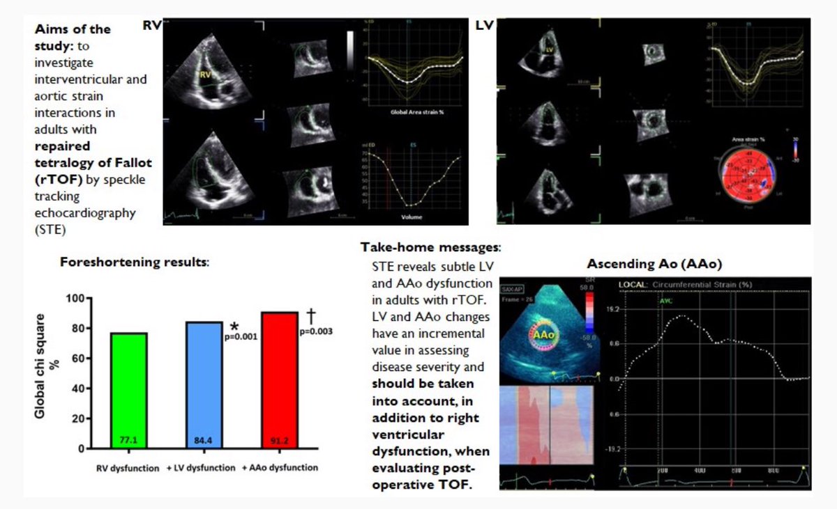 🌟🌟🌟 Just published 🌟🌟🌟 Biventricular interaction and aortic function in adult patients with repaired tetralogy of Fallot: a 2D-3D speckle tracking #echofirst study by Dr Vitarelli et al. academic.oup.com/ehjimp/advance… @alessia_gimelli @escardio @ESC_Journals @EACVIPresident