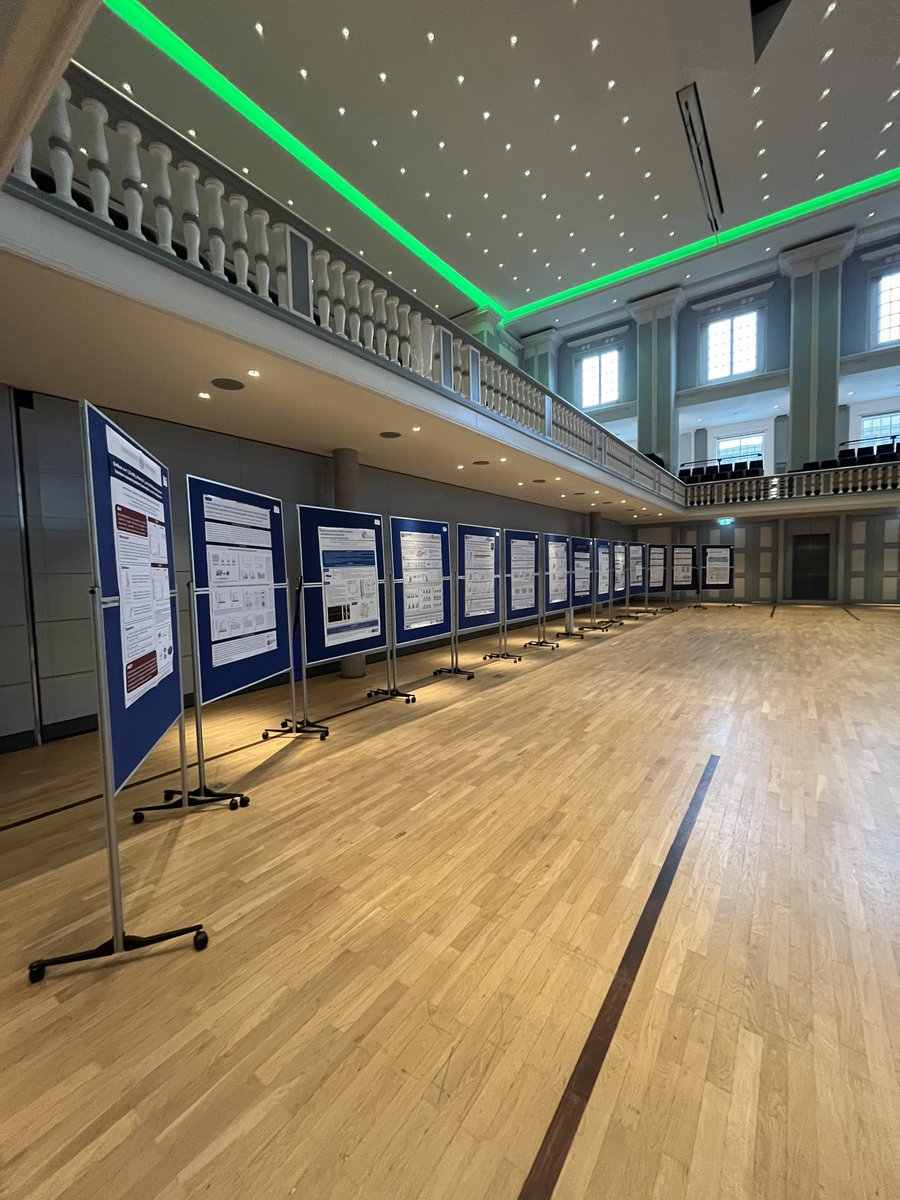 Gleich geht’s los. Postersession 1 Physiologie und Biochemie beim #dge24 Kongress…