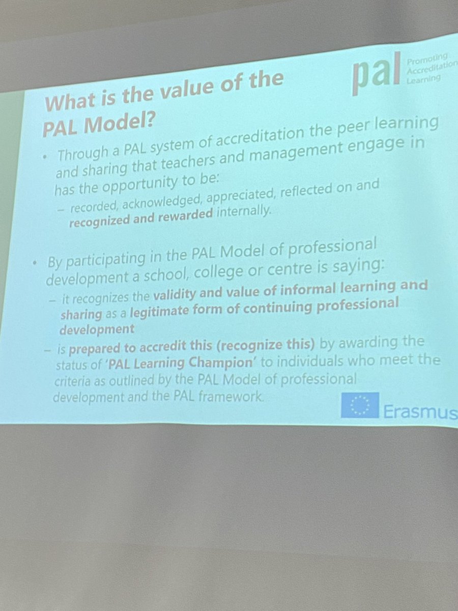Great that #PAL is starting again <a href="/PearseCollege/">Pearse College</a> such an important part of #PLD where teachers learn from each other. #everydaysaschoolday #CPD #CityOfDublinETB