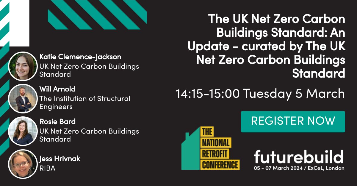 Don't forget to register for Futurebuild which takes place tomorrow at 2.15pm. QODA Associate, Katie Clemence-Jackson will be speaking at 2 of the sessions. To register for the event: ow.ly/C85K50QxXVq #Futurebuild #UKNZCBS #NetZero